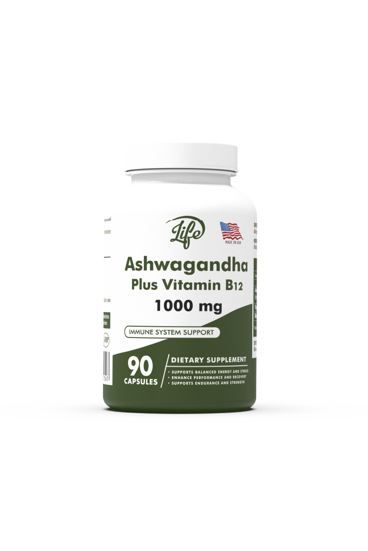Ashwagandha Plus Vitamin B12 90caps