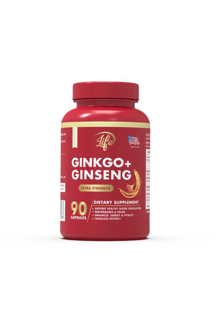Ginkgo + Ginseng 90caps
