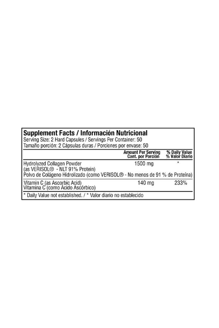 JUVENAL HYDROLYZED COLLAGEN COMPLEX PLUS VIT 100C