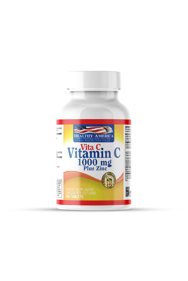 VITAMIN C 1000MG W ZINC 100T