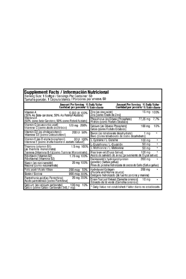 COLLAGEN & BIOTIN COMP 60 S